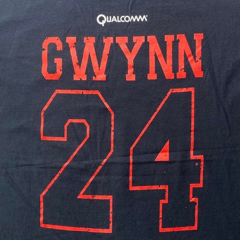 Tony Gwynn San Diego State Aztecs SDSU promo baseball shirt‎